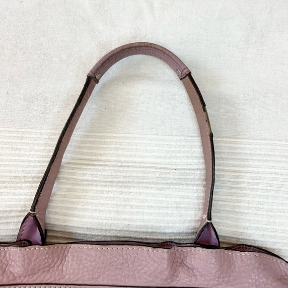 Coach Penelope Pebble Leather Satchel in Lilac - Picture 10 of 13